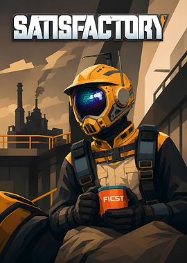 Satisfactory Game Poster with Pioneer