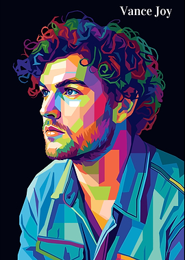 Vance Joy Pop Art Portrait