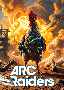 ARC Raiders Tactical Chicken Poster