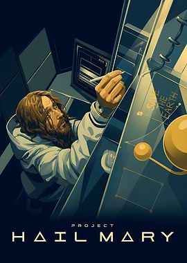 Project Hail Mary Ryland Grace Poster