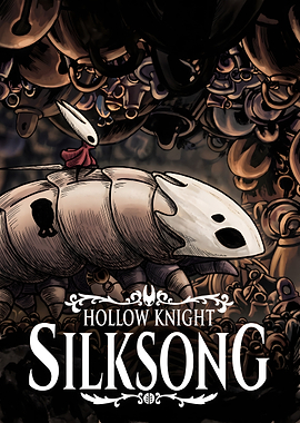 Hollow Knight Silksong Retro Style Art