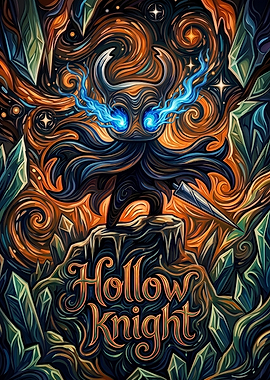 Hollow Knight Swirling Energy Poster