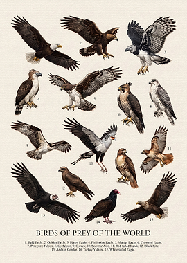 Birds of Prey of the World