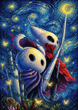Hollow Knight Starry Night
