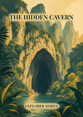 The Hidden Cavern Explorer Poster