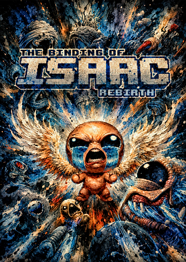The Binding of Isaac Rebirth Poster