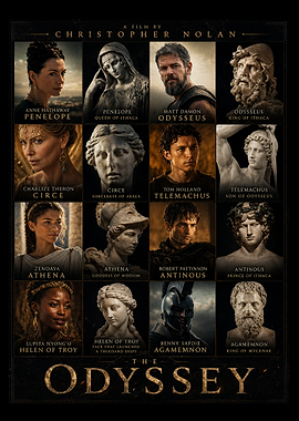 The Odyssey Christopher Nolan Movie Poster