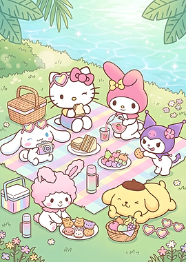 Sanrio Friends Picnic Party