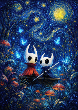 Hollow Knight Starry Night