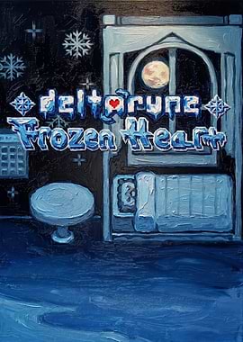 Deltarune Frozen Heart Fan Art