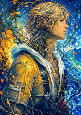Tidus Final Fantasy X Portrait