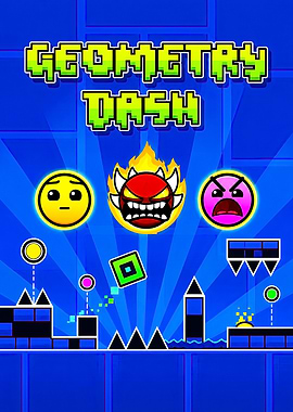 Geometry Dash Poster