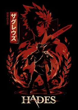 Zagreus Hades Game Fan Art