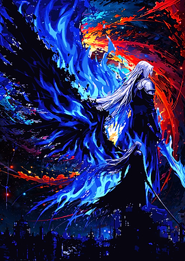 Sephiroth Final Fantasy VII Digital Art