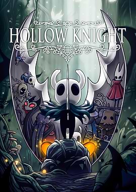 Hollow Knight Game Poster
