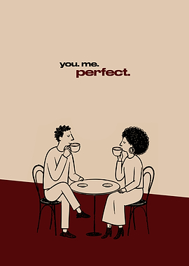 Coffee Date Funny Espresso Poster