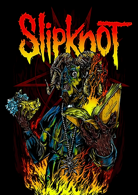 Slipknot Goat Demon Graphic Art