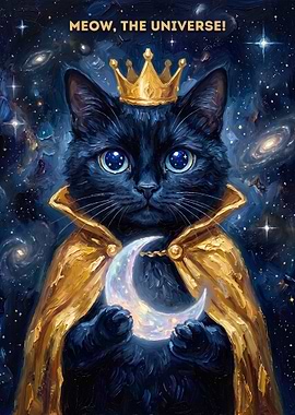 Cosmic Black Cat King