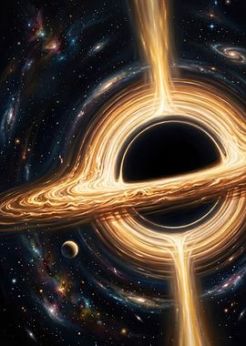 Colossal Black Hole and Cosmic Galaxies