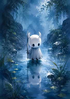 The Knight in Blue Waters