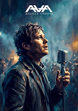 Angels and Airwaves Tom DeLonge Portrait