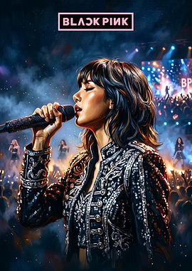 Blackpink Lisa Concert Performance Art