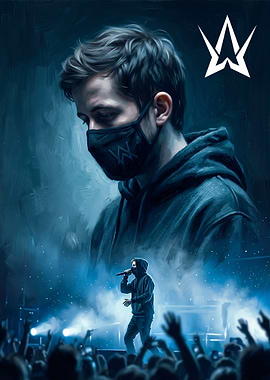 Alan Walker Concert Performance Poster