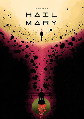Project Hail Mary Minimalist Poster