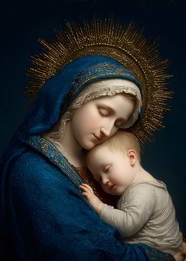 Madonna and Child Portrait