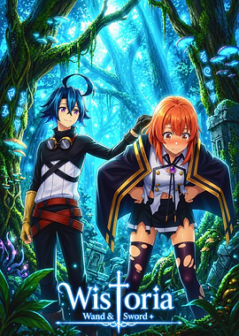 Wistoria Wand and Sword Anime Poster