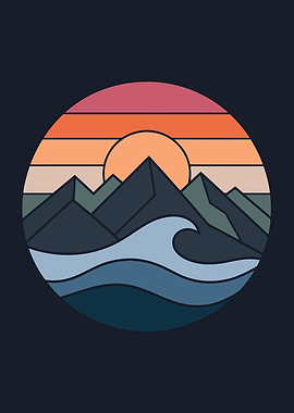 Where Mountains Meet Waves