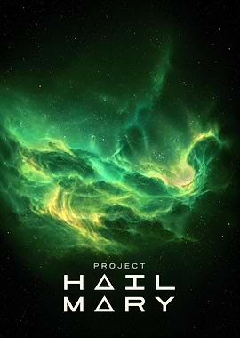 Project Hail Mary Space Poster
