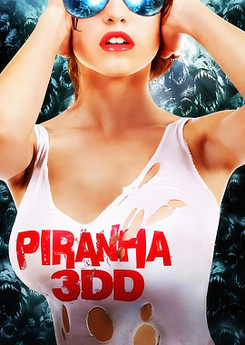 Piranha 3DD Movie Poster