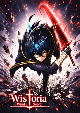 Wistoria: Wand and Sword Anime Poster