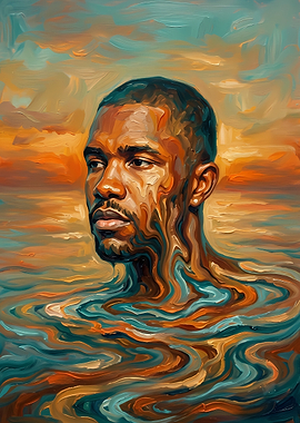 Frank Ocean Oil Painting Portrait