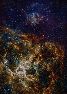 Tarantula Nebula Deep Space View