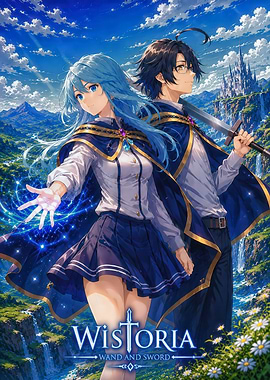 Wistoria: Wand and Sword Anime Poster