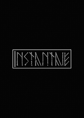 Minimalist Instantine Text Logo