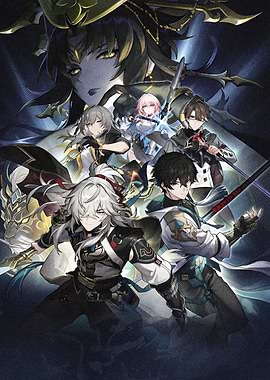 Honkai Star Rail Character Ensemble Art