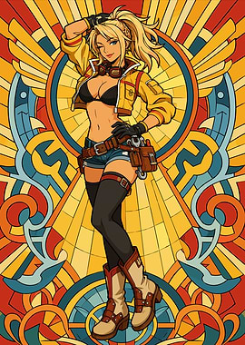 Cindy Aurum Final Fantasy Pixel Art
