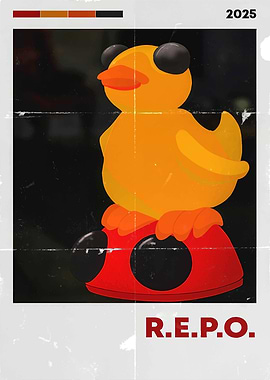 R.E.P.O. Duck Poster