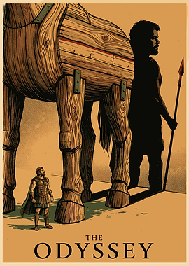 The Odyssey Trojan Horse Poster