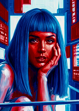 Joi from Blade Runner 2049 Portrait