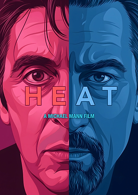 Heat Movie Poster Art