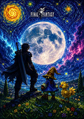 Final Fantasy Starry Night Mashup