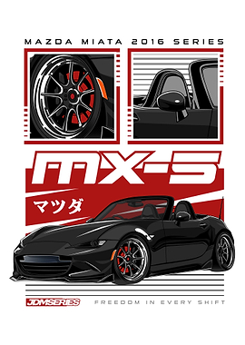 MX-5 JDM Poster
