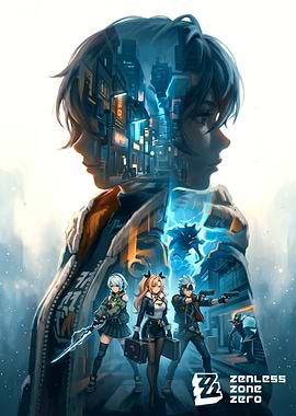 Zenless Zone Zero Game Poster