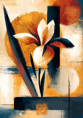 Japanese Organic Modernism No. 03 – Ayame Solar Bloom
