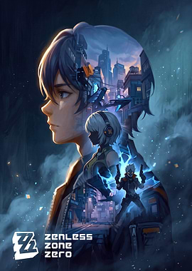 Zenless Zone Zero Game Poster