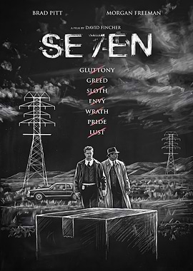 Se7en Movie Poster Art